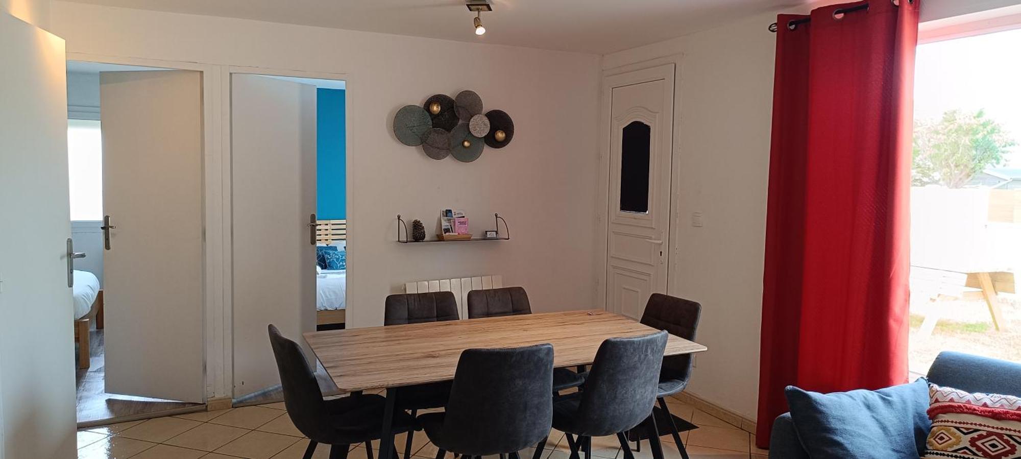 Auva - Sils Maison 48 M2 A 5 Minutes A Pied De La Plage سانت أوبين سور مير المظهر الخارجي الصورة